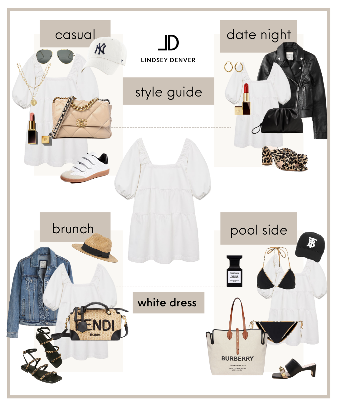 HOW TO STYLE THE WHITE DRESS - lindsey denver