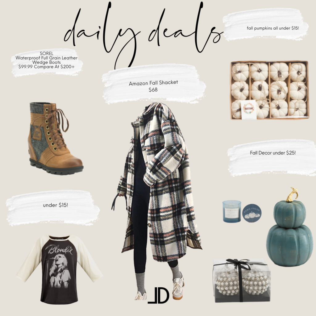 FALL OUTFITS AND HOME DECOR DEALS