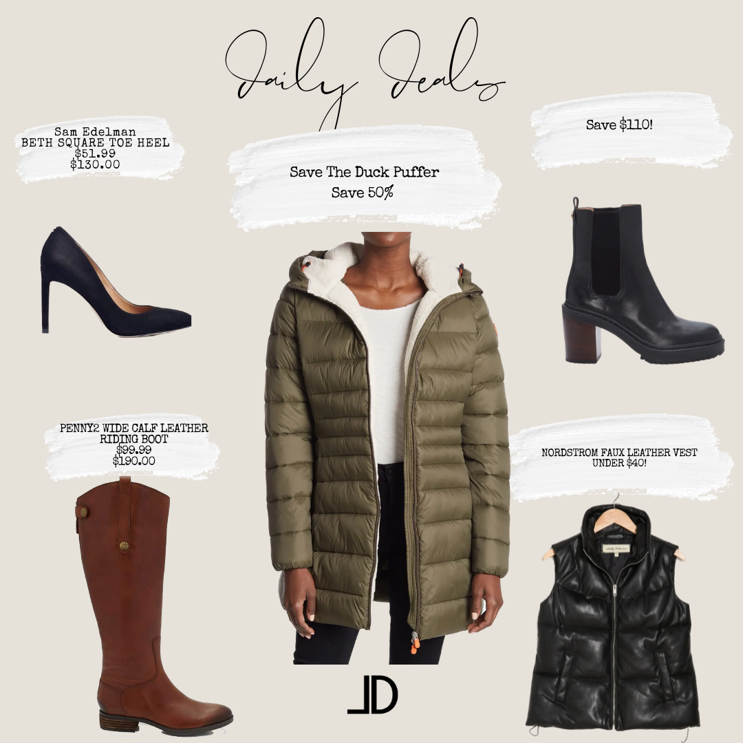 TODAY'S SALES puffer, boots, bootie, puffer, vest