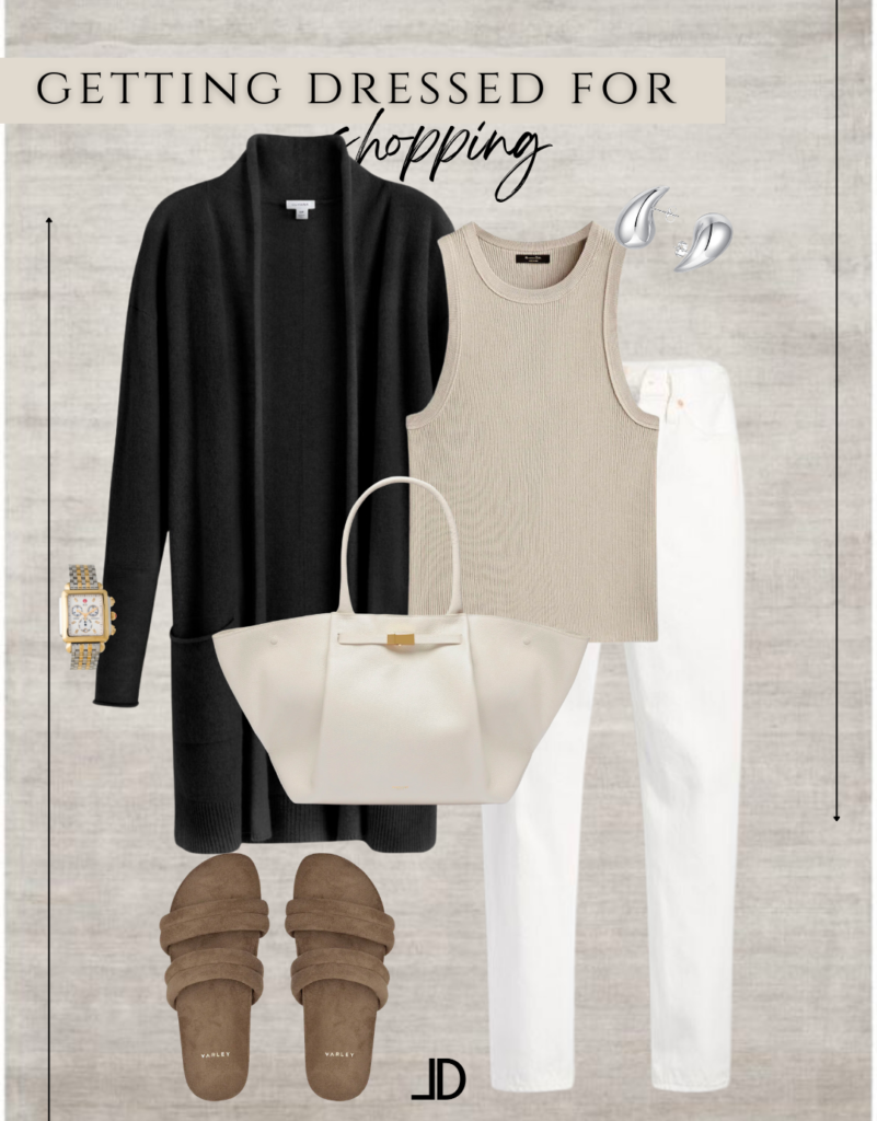 Stylish Collage of 7 Outfits - A fashionable compilation of chic outfits for busy women, featuring a mix of casual, formal, and trendy styles. Get inspired and elevate your fashion game with our weekly style guide for modern women.