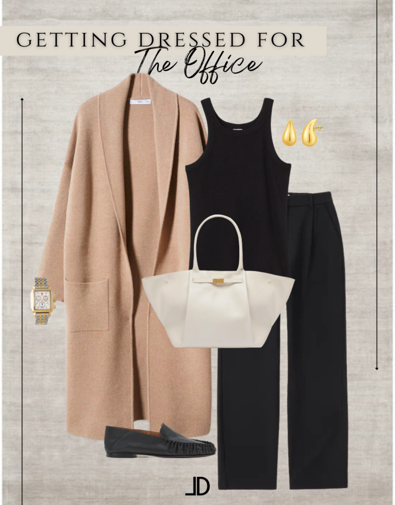 "Collage of Weekly Minimalist Outfits" is an image that shows a grid of seven minimalist outfits, one for each day of the week. Each outfit features simple, classic pieces in neutral colors such as black, white, and beige. The outfits are styled with minimal accessories and the overall look is clean and streamlined. The image is a visual representation of how to create a minimalist wardrobe with versatile pieces that can be mixed and matched to create multiple outfits.