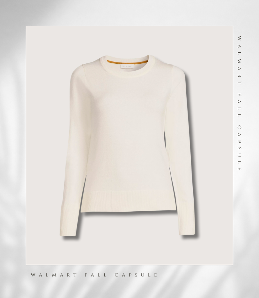 Free Assembly off white crewneck sweater.