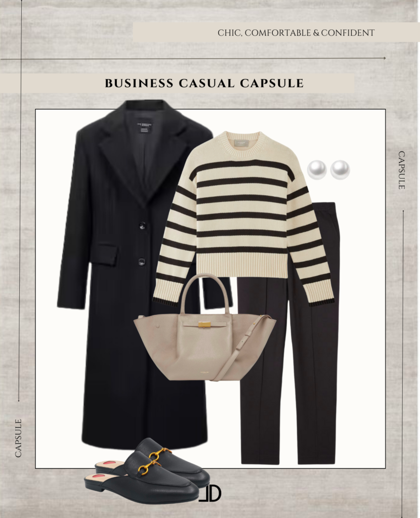 Image of business casual outfit.