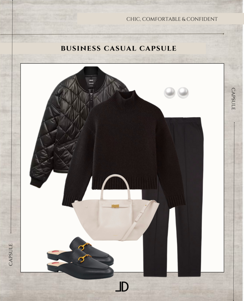 Image of business casual outfit.