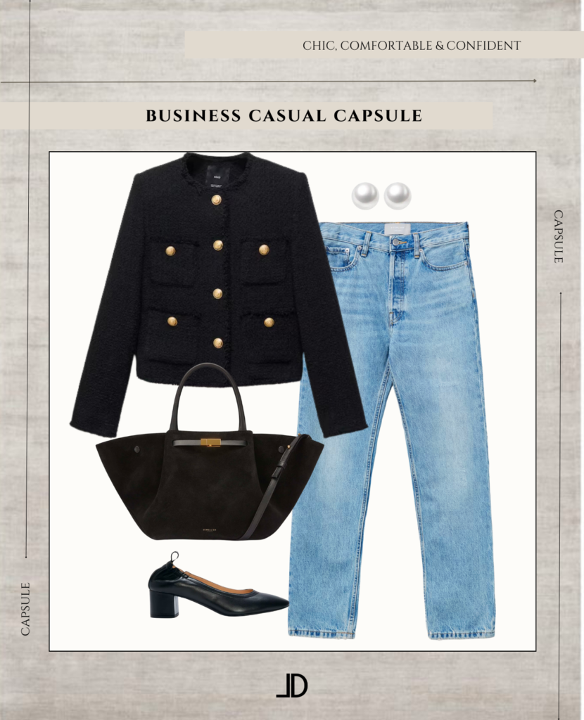 Image of business casual outfit.