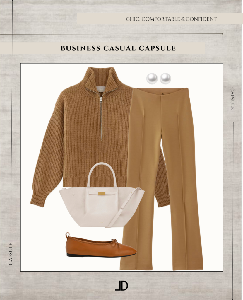 Image of business casual outfit.